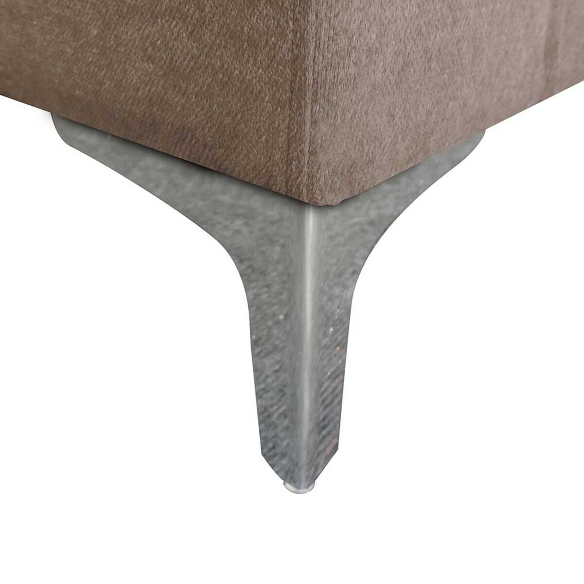 Sofá Seccional Derecho Deco Class Imperio 3 Cuerpos Café