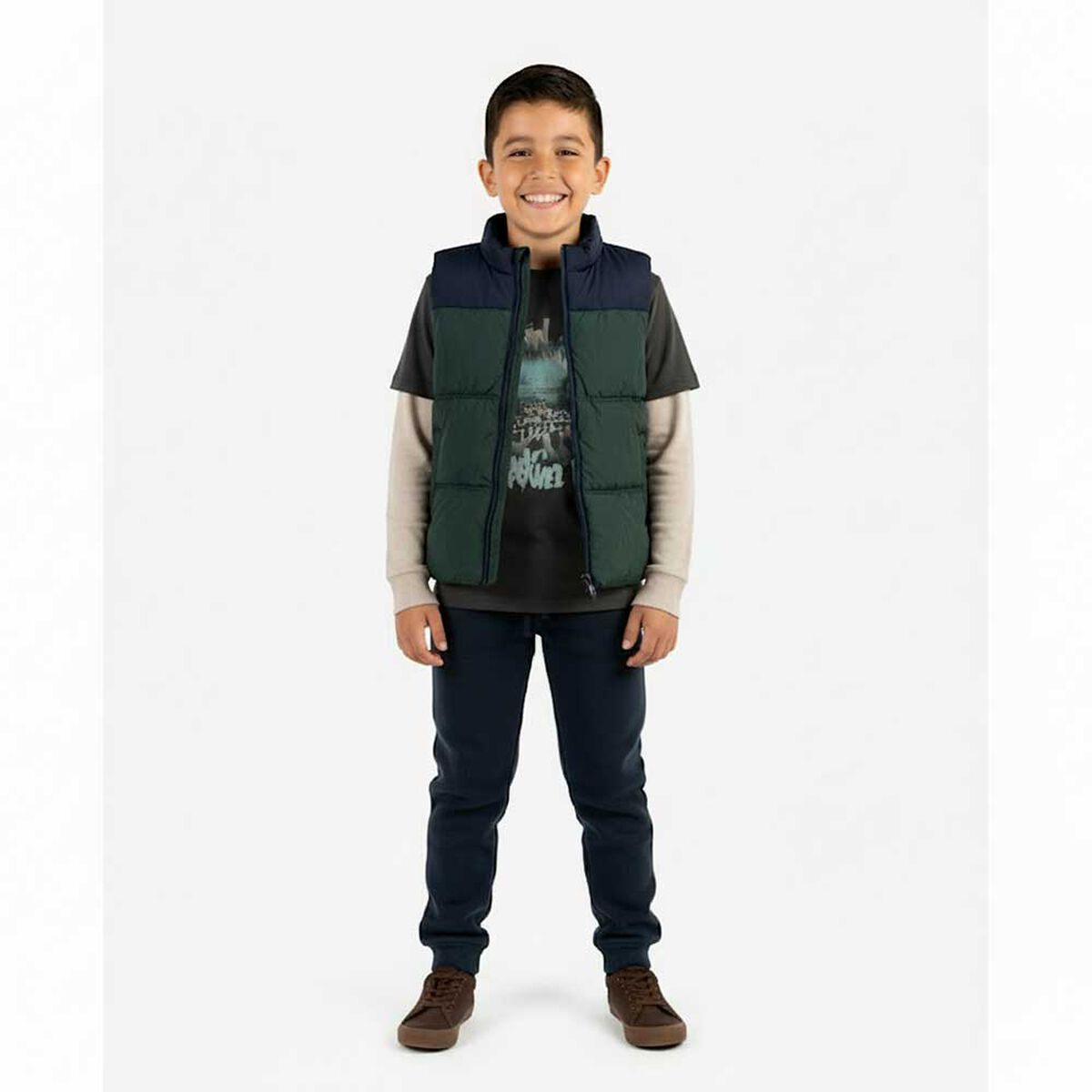 Parka sin Mangas Ni&ntilde;o Cutback