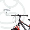 Bicicleta Kyson 20 Roja Bebesit