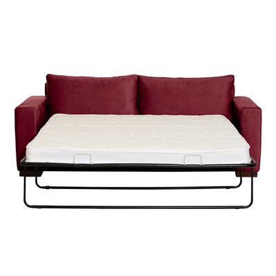 Imagen 2 del producto Sofá Cama Latam Home Livorno 3 Cuerpos Burdeo