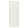 Bajada de Cama Modalfo Palafito Blanca 70 x 150 cm