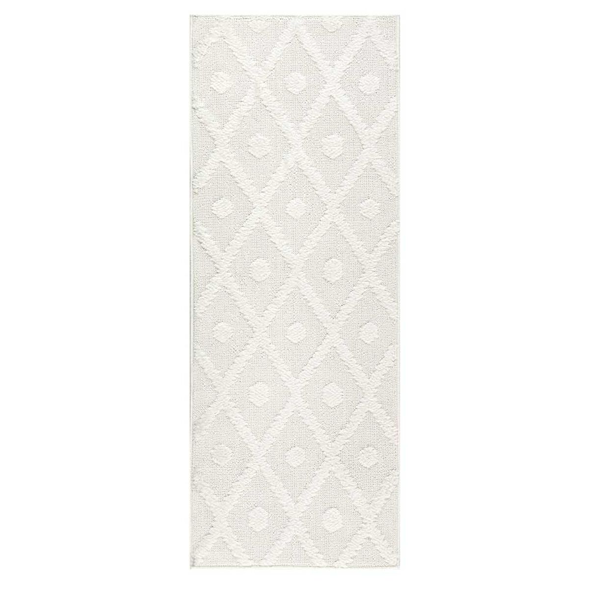 Bajada de Cama Modalfo Palafito Blanca 70 x 150 cm