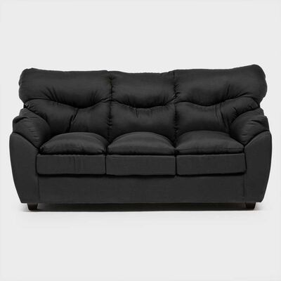 Imagen 1 del producto Sofá Almore Belen 3 Cuerpos Negro