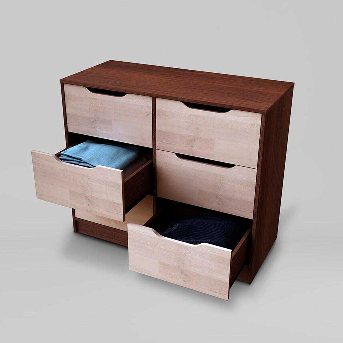 C&oacute;moda Legno 6 Cajones