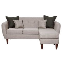 Sofá Seccional Black Factory Huevito 4 Cuerpos Beige