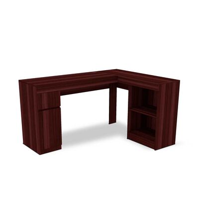 Escritorio Esquinero CIC Palermo Chocolate 1 Cajón