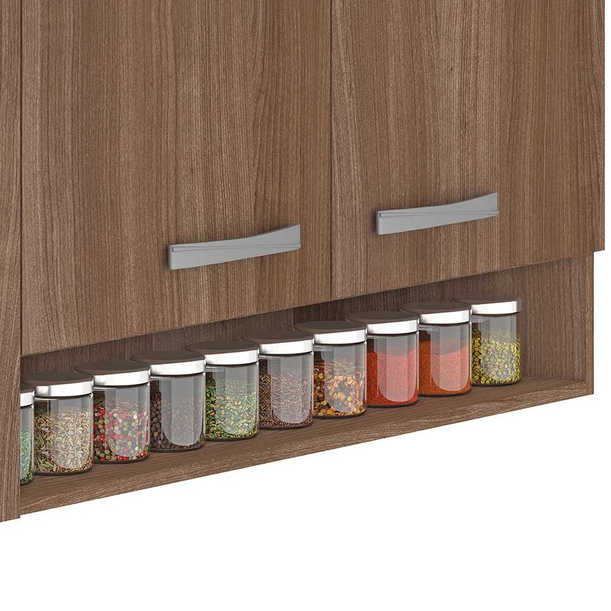 Mueble de Cocina Aereo Vekkahome Nido Café