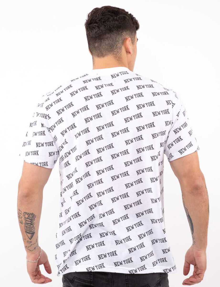 Polera Manga Corta Hombre Icono