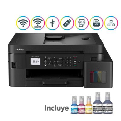 Imagen 1 del producto Multifuncional Brother Tinta Continua MFCT930DW Wifi, Fax, Dúplex y ADF