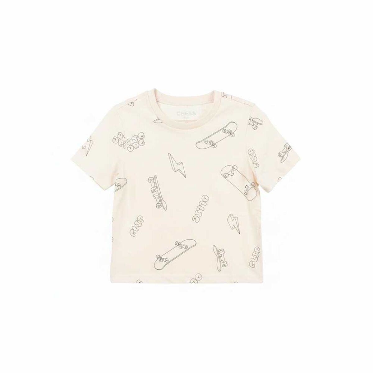 Polera Manga Corta Ni&ntilde;o Chess