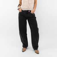 Jeans Mujer Icono Negro