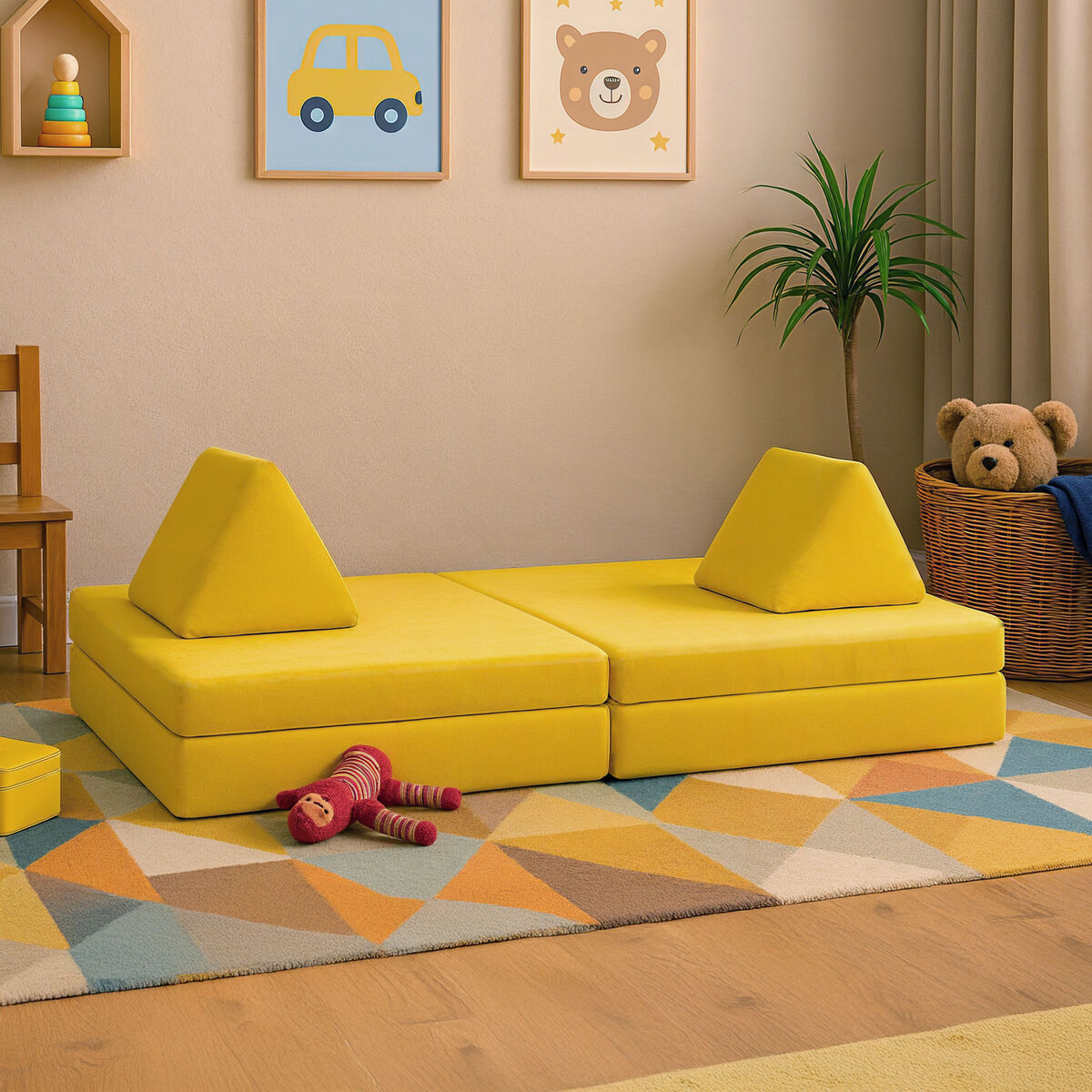 Colchón de Juego CIC Kids Amarillo