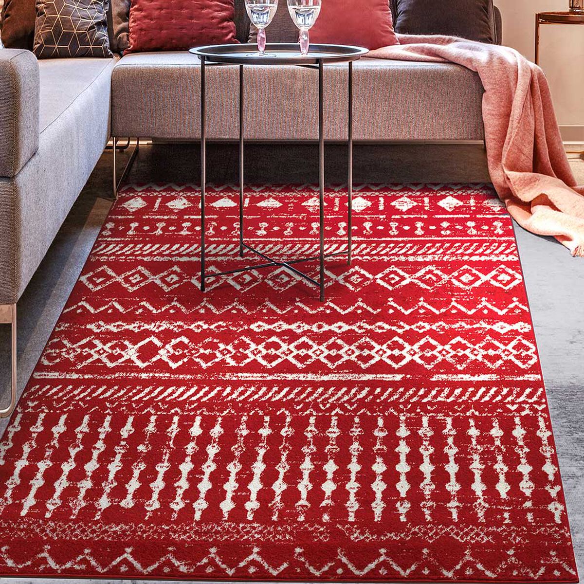 Alfombra Modalfo Phoenix Rojo 240 x 305 cm