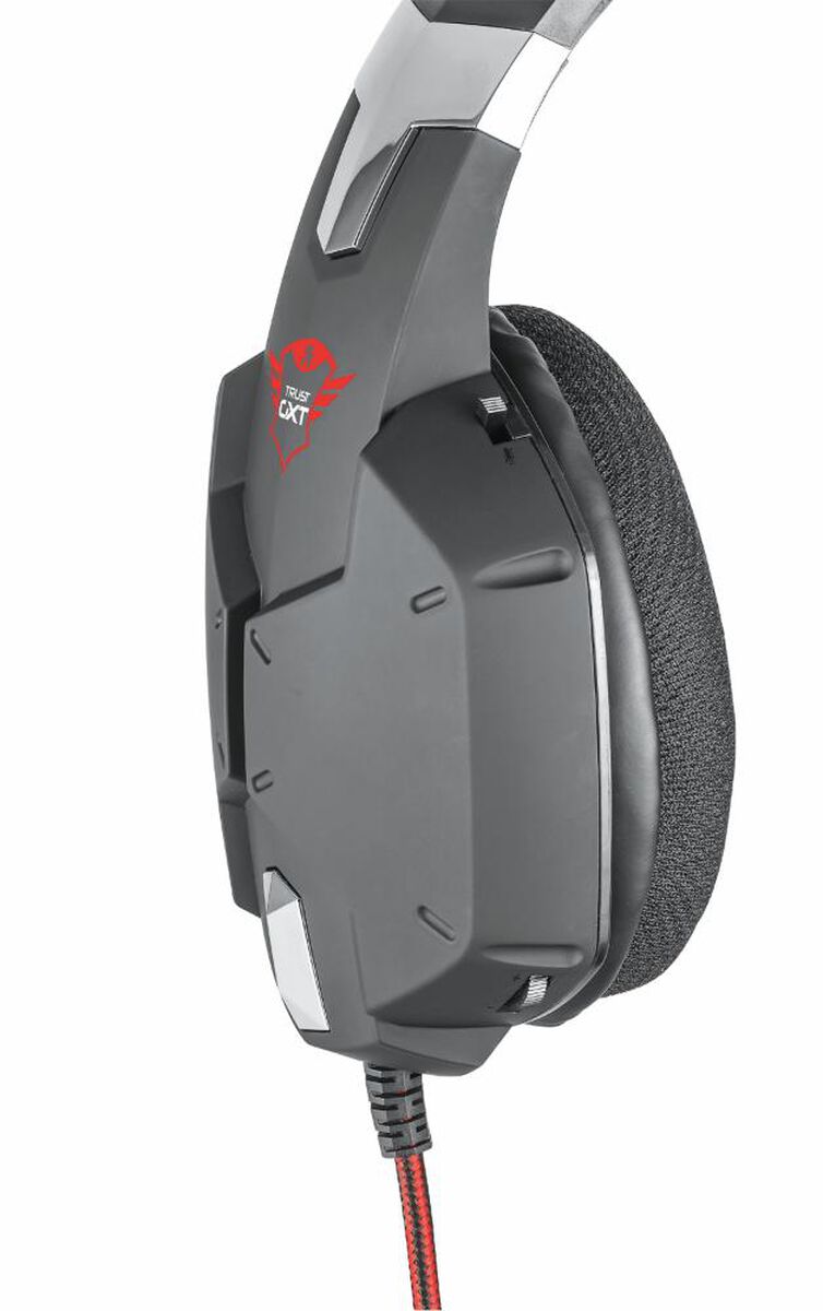 Audifonos Gamer Trust Gaming GXT 322 Negro y Rojo