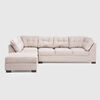 Sof&aacute; Seccional Muebles MPR Edimburgo 3 Beige