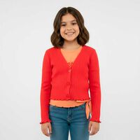 Sweater Niña Mila Rojo