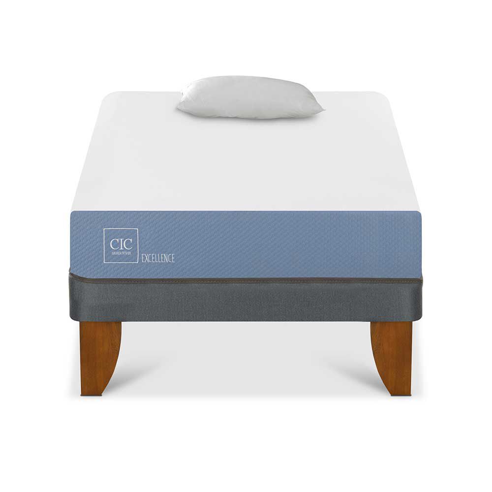 Cama Europea CIC 1,5 Plazas Excellence + Almohada