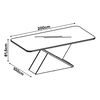 Juego de Comedor Di Poretti Design Sofía 8 Sillas Blanco