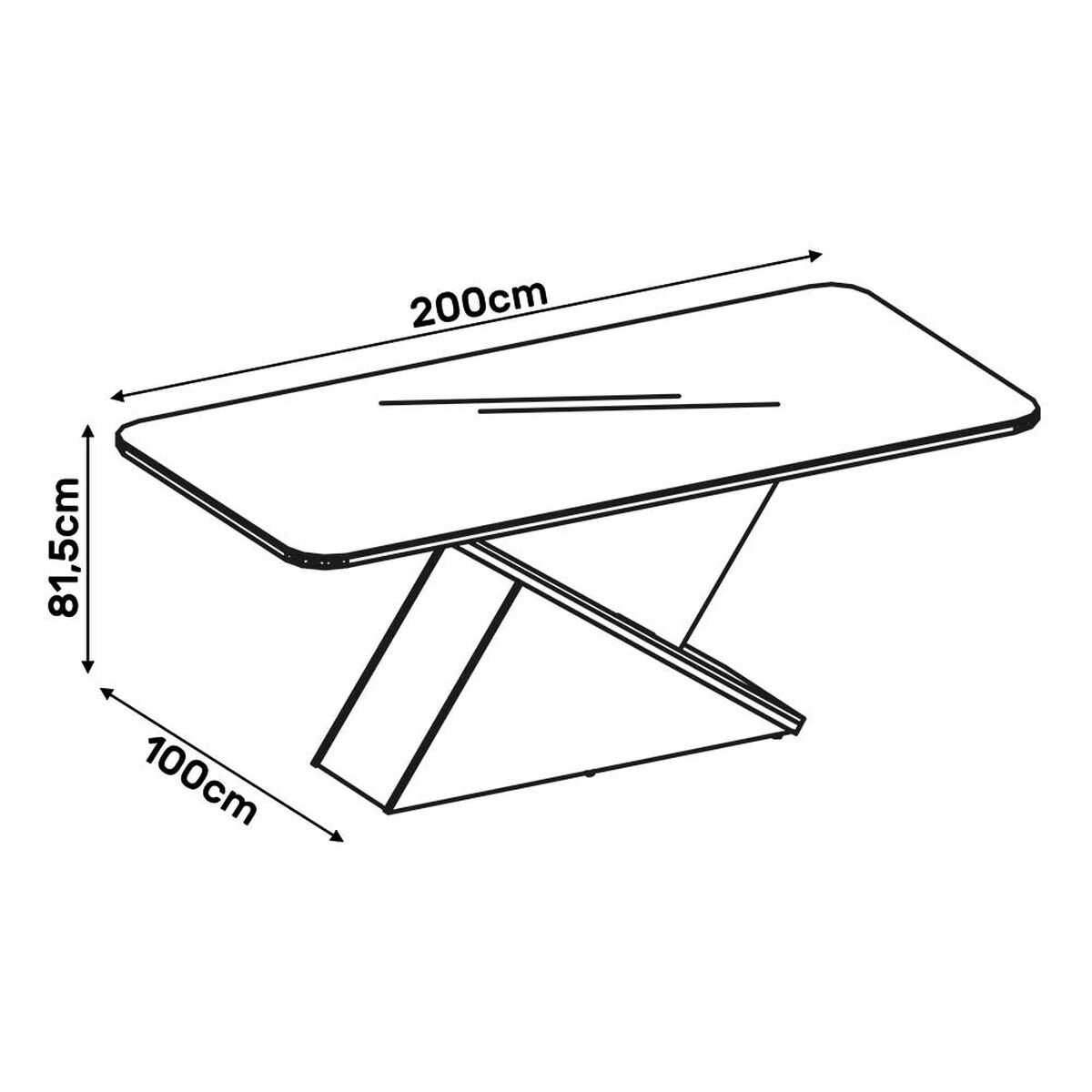 Juego de Comedor Di Poretti Design Sofía 8 Sillas Blanco