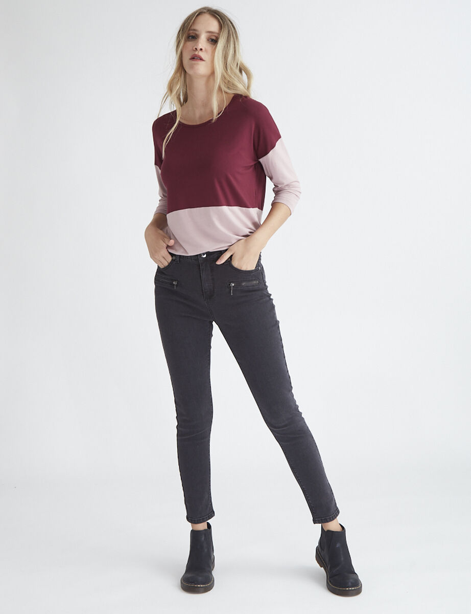 Jeans Pitillo Mujer Zibel