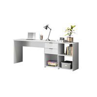 Escritorio Home Mobili Valencia 2 Cajones Blanco