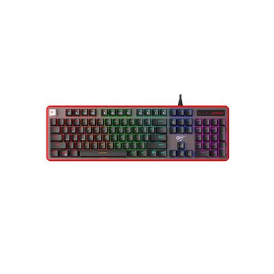 Imagen 1 del producto Teclado Gamer Havit KB870L USB Rojo
