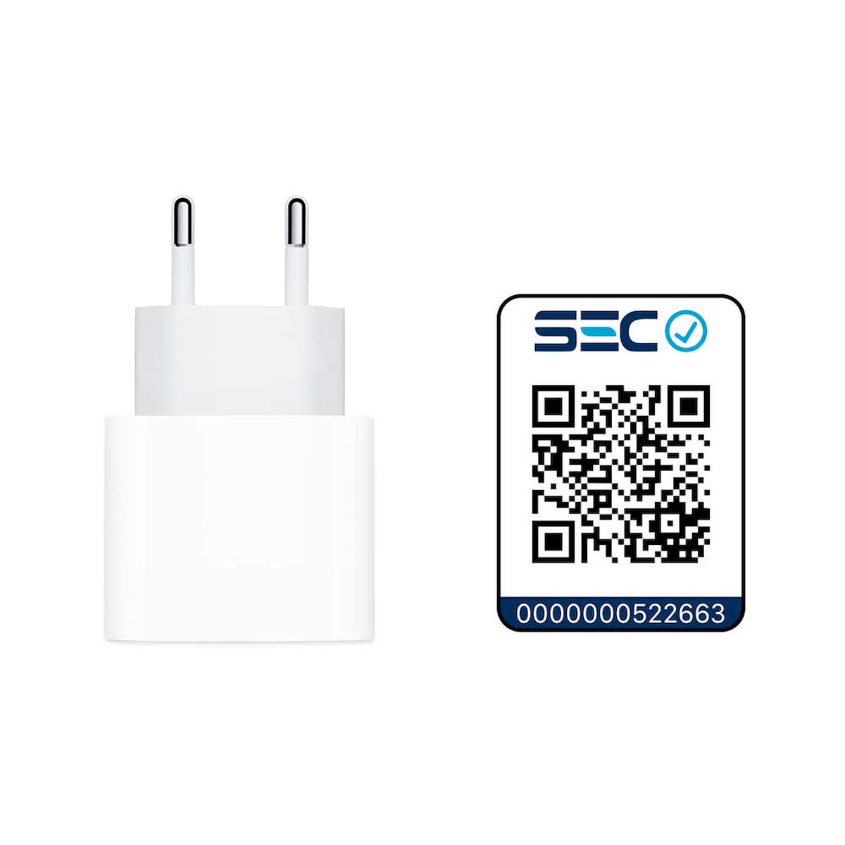 Adaptador de corriente Apple USB-C 20W