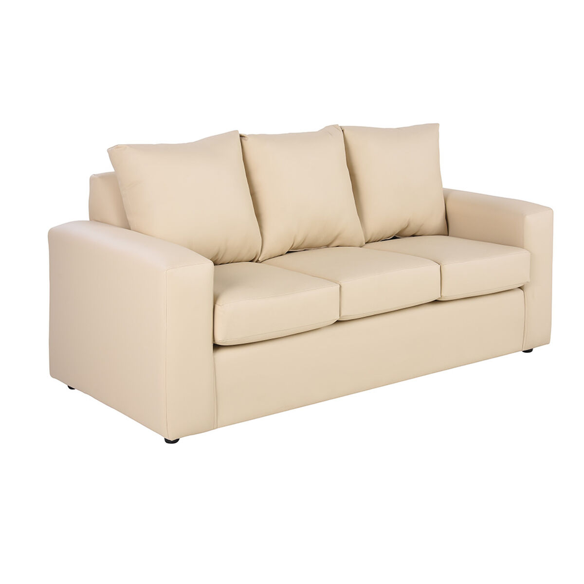 Sofá Bodevir Kendy 3 Cuerpos Beige