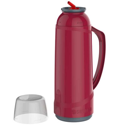 Imagen 2 del producto Termo Soprano con Boquilla Rojo 1 lts