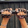 Guante para Gimnasio Grab Leopard Mujer Orxfit