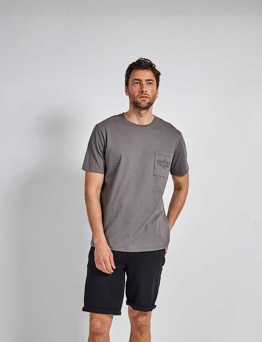Polera Manga Corta Hombre Soviet