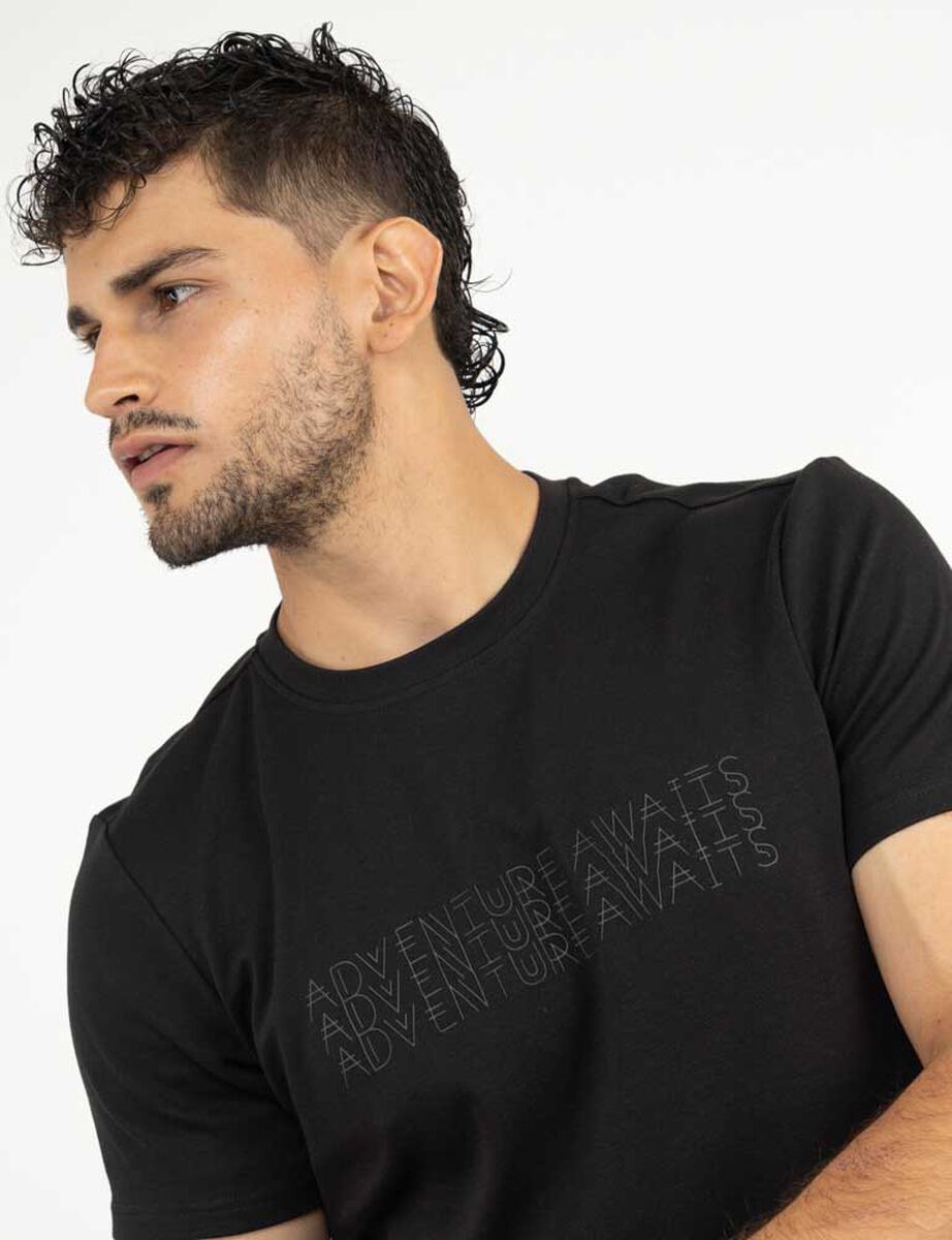 Polera Estampada Hombre Zibel