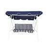 Sillón Columpio para Terraza Casanova 3 Cuerpos Azul