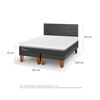 Cama Europea CIC Base Dividida 2 Plazas Ortopedic Advance + Respaldo Villarrica