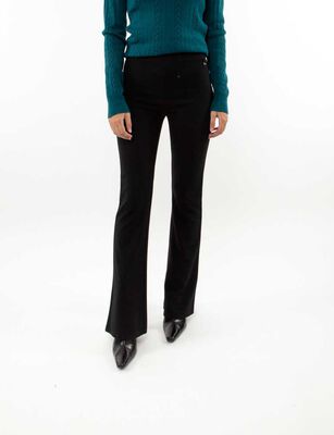 Imagen 1 del producto Pantalón Flare Mujer Zibel Gris, Negro