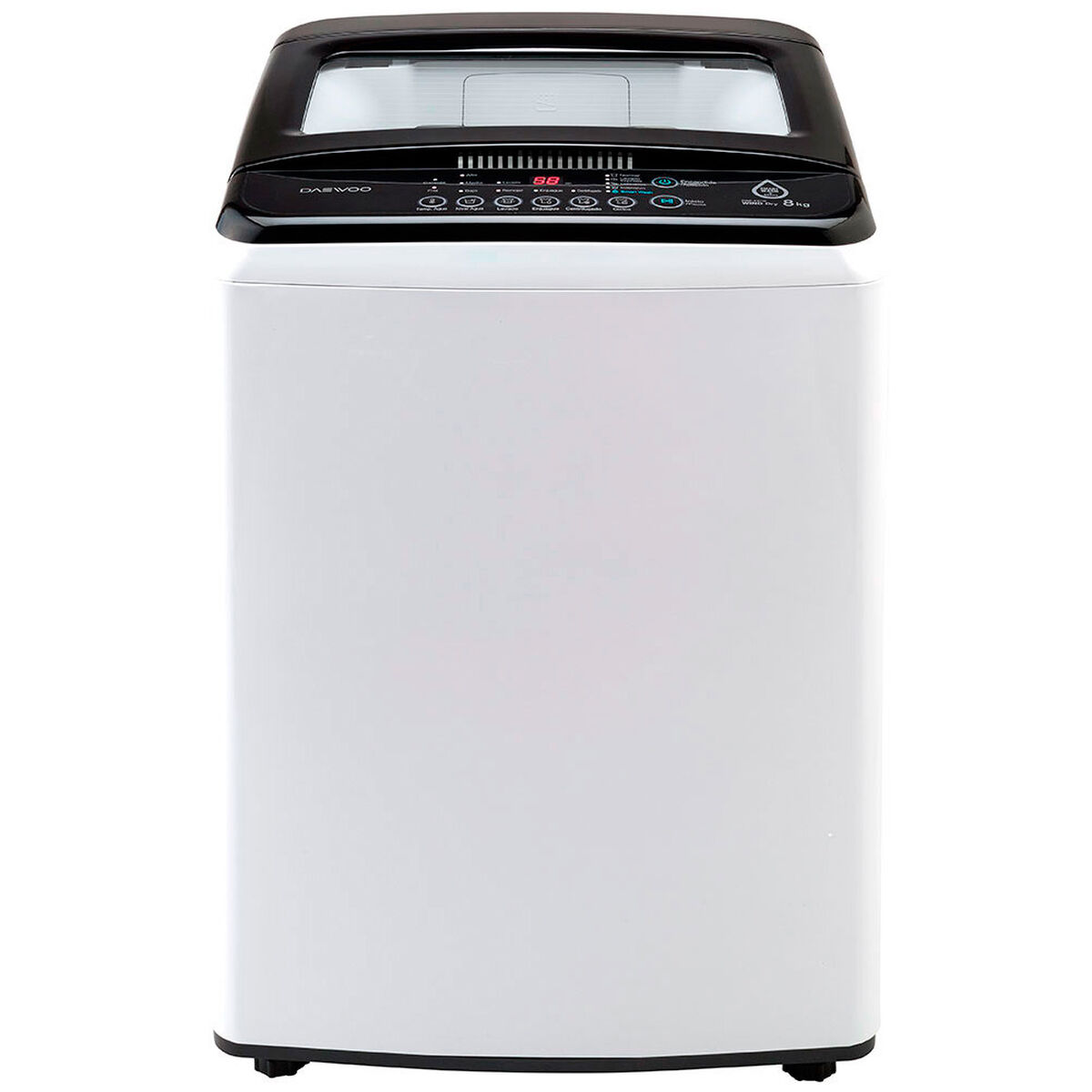 Lavadora Automática Daewoo DWF E81W 8 kg