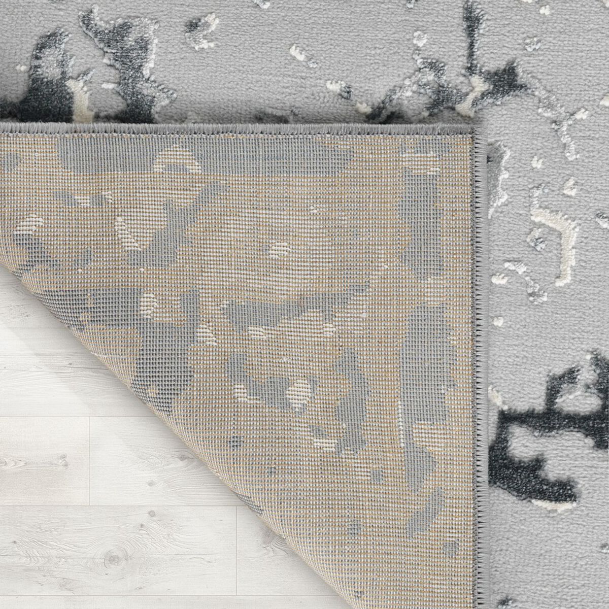 Alfombra de Pasillo Modalfo Babil 70 x 230 cm Gris