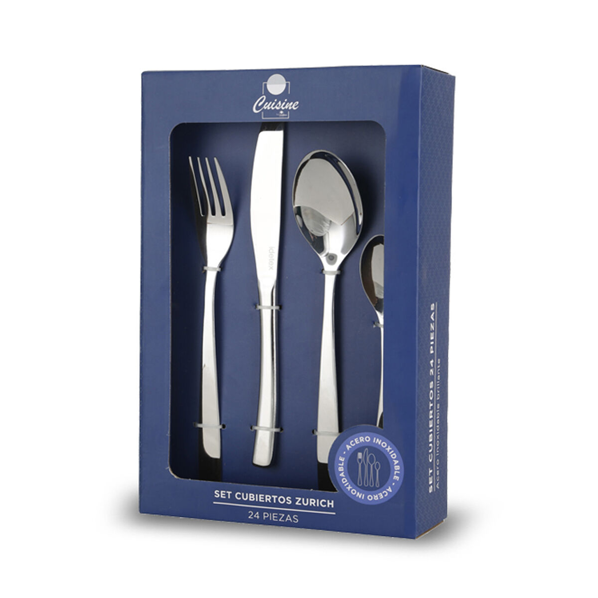 Juego de Cubiertos Cuisine Zurich 24 Piezas