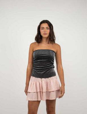 Imagen 1 del producto Polera Strapless Mujer Icono Negro