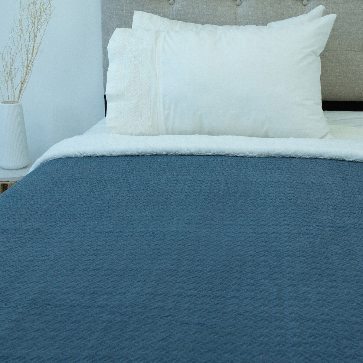 Frazada Doral Flannel Outboss Sherpa 150x200 cm D2