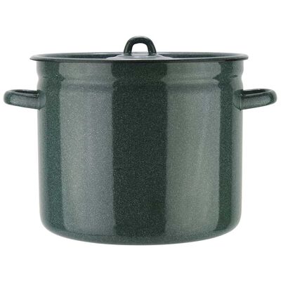 Imagen 1 del producto Cacerola Acero Vitrificado Fantuzzi Fundo Verde 24 cm