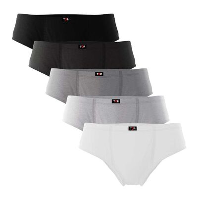 Pack 5 Slips Hombre Top