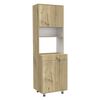 Mueble para Microondas TuHome Orion 2 Puertas Duna Blanco
