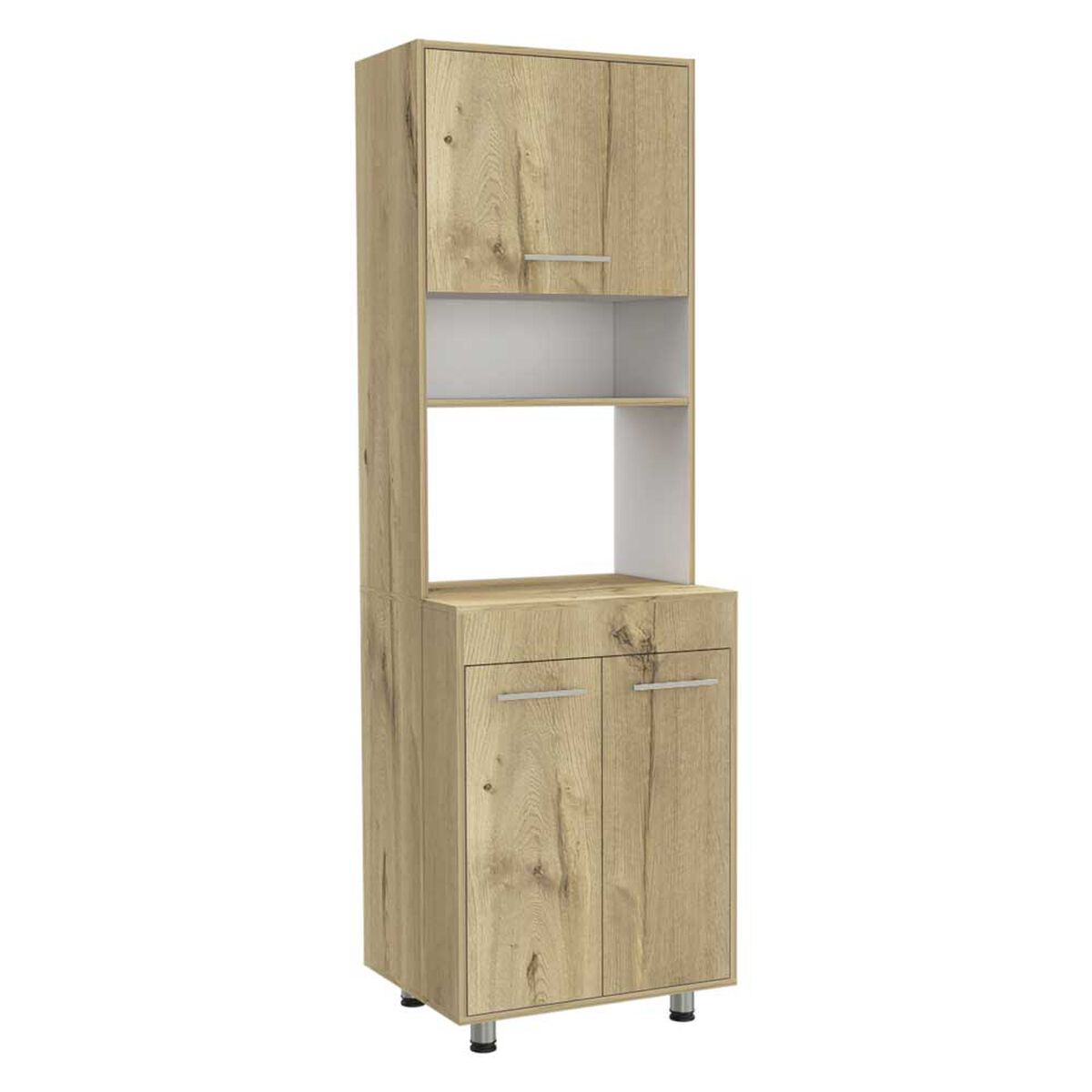 Mueble para Microondas TuHome Orion 2 Puertas Duna Blanco