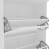 Zapatero Vekkahome Nick 4 puertas Blanca