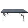 Mesa Plegable Northwest Negra 180 cm