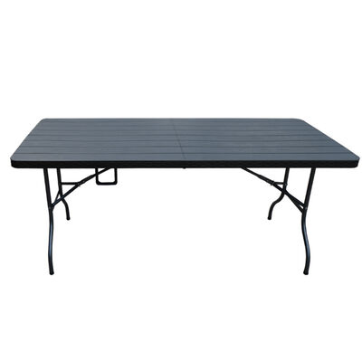 Mesa Plegable Northwest Negra 180 cm
