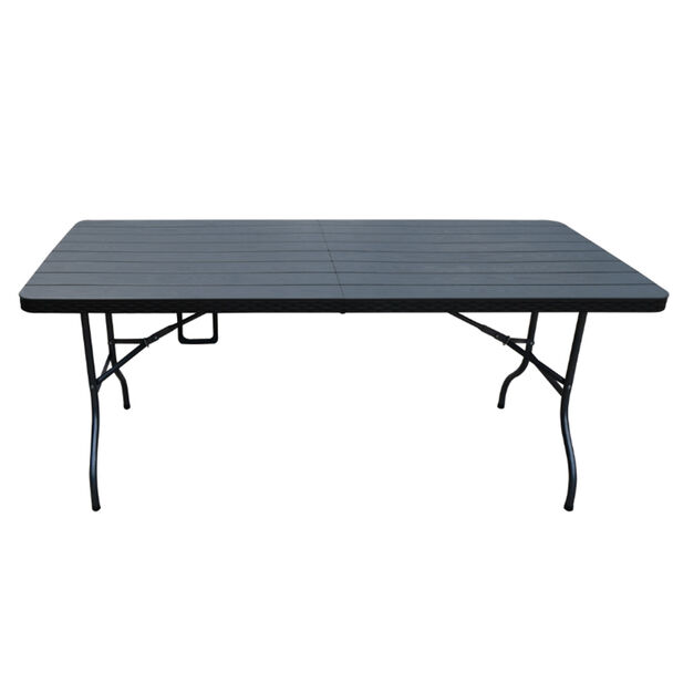 Mesa Plegable Northwest Negra 180 cm