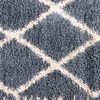 Alfombra Dib Shaggy Design 180 x 275 cm Verde