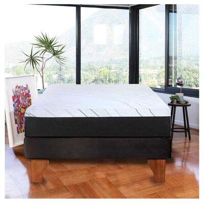 Imagen 1 del producto Cama Europea Latam Home 2 Plazas Zen Pro Negro